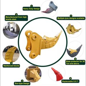 ริปเปอร์ฟันเดี่ยวสำหรับรถขุดขนาดใหญ่ Global Supply Rsbm สำหรับรุ่น Zx350 Zx330 น้ำหนัก 30-35 ตัน - Product Image 4