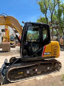 รถขุดมือสอง Sany SY75C 7 ตัน รุ่นปี 2020 พร้อมเครื่องยนต์ 55KW เกียร์ ปั๊ม แบริ่ง และเฟือง - Product Image 2
