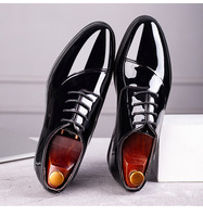 Chaussures habillées et de mariage pour hommes, à lacets, à bout fermé, légères et respirantes