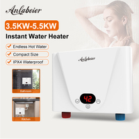 Chauffe-eau électrique compact instantané multipoint pour maison, salle de bain et cuisine – Idéal pour petites maisons