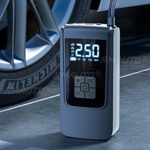 Inflador de Neumáticos Eléctrico Portátil de 150 PSI, Mini Compresor de Aire con Pantalla Digital Inteligente para Automóvil, Motocicleta, Bicicleta y Balón - Product Image 2