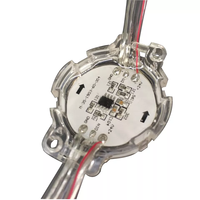 Guirlande lumineuse LED à 3 points lumineux pour Noël, décoration de vacances, IP68, extérieur, point lumineux pour les gouttières, source de lumière LED