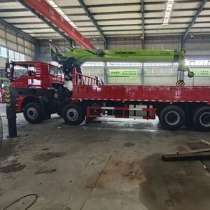 Grúa Montada en Camión Zoomlion 20T, Nuevo Chasis Shacman Delong, Vehículo de Elevación para Construcción con Súper Rendimiento de Carga - Product Image 3