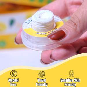 OEM &amp; ODM Customized Logo Antiseptic Travel Size Lemon Wet Hand Sanitizer Wipes for Cleaning - Product Image 4