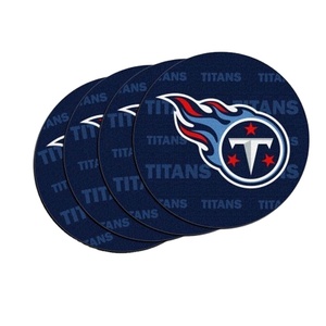 High Quality Round Football Team Logo Neoprene <b>Car</b> Cup Holder <b>Coaster</b> - Product Image 6