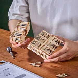 Robotime Rolife Kit <span class=keywords><strong>de</strong></span> bricolage Jouets assemblés à la main TG511 Cathédrale <span class=keywords><strong>de</strong></span> <span class=keywords><strong>Paris</strong></span> Modèle en bois <span class=keywords><strong>Puzzle</strong></span> <span class=keywords><strong>3D</strong></span> - Product Image 6