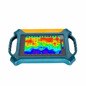 Mapa automático 100m t0 1200m, alta precisão, localizador de água subterrâneo, detector de solo