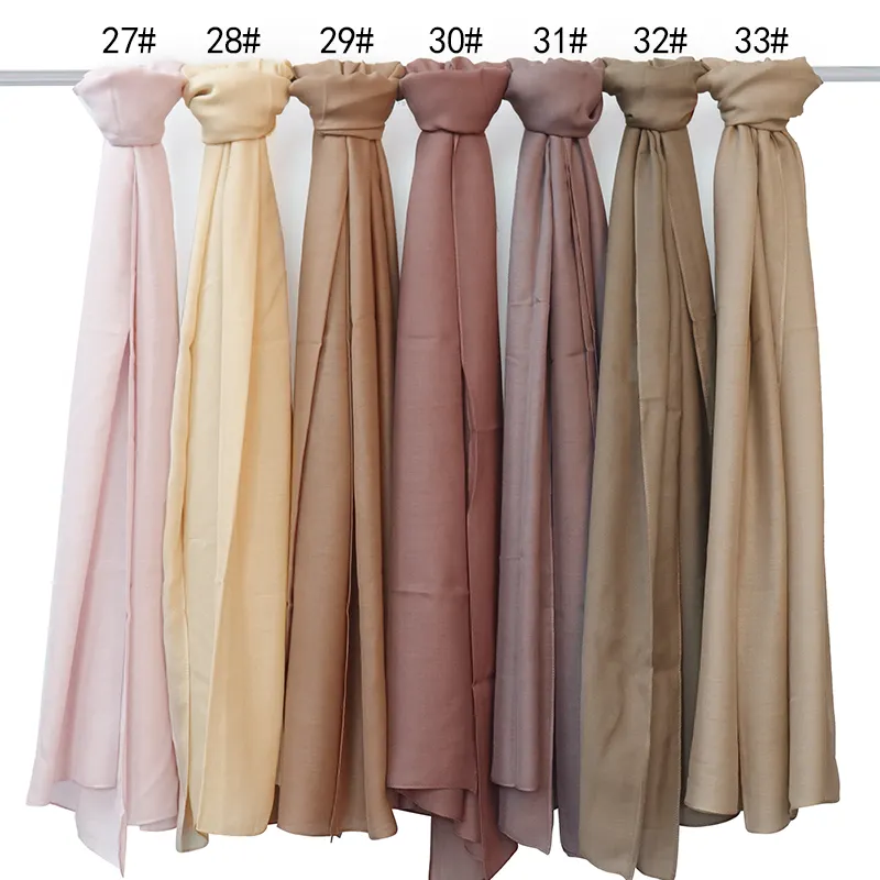 Großhandel 100% Bambus Modal Hijab Match mit Jersey Innen Hijab unter Schal Für muslimische Frauen Hijab Female Fabric Cotton Modal