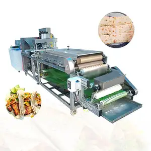 Lavash Pita roti membuat lini produksi/mesin untuk membuat tipis Lavash / Lavash roti Arab mesin
