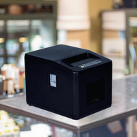 Printer Thermal USB 80mm untuk Grosir, Kecepatan Tinggi 200mm/s & 203DPI, Tersedia untuk Sistem POS di Supermarket