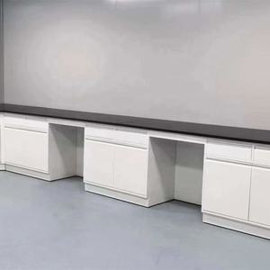 أثاث مختبرات، طاولة عمل جدارية للمختبر عالية الجودة ومقاومة للأحماض والقلويات، معدات طاولة جدارية للمختبر - Product Image 6