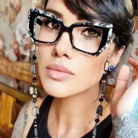 Montures de lunettes anti-lumière bleue TR90 personnalisées, dernières tendances, colorées, style œil de chat, pour femmes