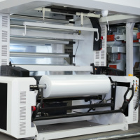 Machine de production de film plastique soufflé à 3 couches ABC haute efficacité