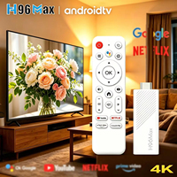 Oferta Especial: Fire Stick H96 MAX H313 TV Stick, Potente Dispositivo con Cuatro Núcleos, Android 14.0, Control Remoto por Voz, Resolución 4K, Allwinner, 8GB