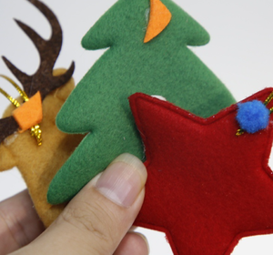 Decorazione Natalizia 2026: Fiocco con Renne in Peluche, Accessori Cartoon, Ciondolo Fai-da-Te per Albero di Natale, Promozione Vendita all'Ingrosso - Product Image 5