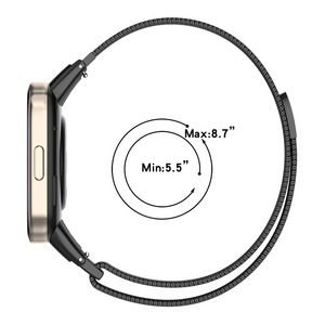 Coolyep, venta al por mayor, correas de reloj inteligente Milanesa De Lujo, correa de reloj de acero inoxidable transpirable para <span class=keywords><strong>Xiaomi</strong></span> <span class=keywords><strong>Mi</strong></span> <span class=keywords><strong>Watch</strong></span> <span class=keywords><strong>Lite</strong></span> 3 Redmi 3 - Product Image 4