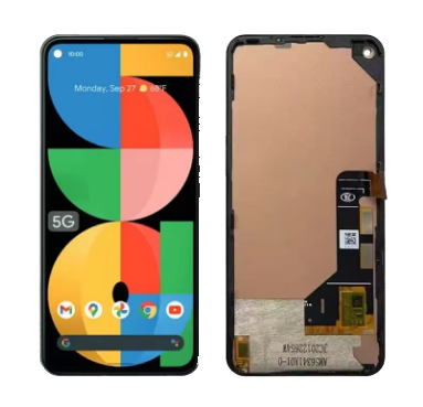 TFT Screen for Google Pixel 5A 5G LCD Display Model G1F8F G4S1M Digitizer Full Assembly Without Fingerprint Identification