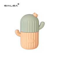 Cactus Beauty Lifting Contouring FDA Food Grade Silicone Ice Cube Trays Facial Roller Face Massager Antichoc Anti-rayures