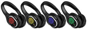 Audífonos Inalámbricos de Alta Fidelidad para Fiesta Silenciosa TWS 2025 de la <span class=keywords><strong>Marca</strong></span> INDIA OEM, Modelo RF998A con Luz LED y Logotipo Personalizado - Product Image 6