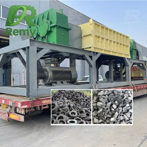 Large Scale Twin Shaft Shredder Machine for <strong>Shredding</strong> <strong>Rubber</strong> Tires and Heavy Scrap Components - Product Image 3