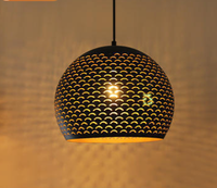 Style marocain rétro industrie lampes suspendues salle à manger lampes suspendues café boutique bar Restaurant lustre fer Art lampes