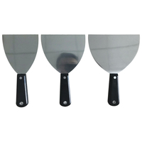 Couteau à plâtre professionnel multifonction Kinley, le plus vendu, outil à usage industriel, spatule à double face conique en acier inoxydable