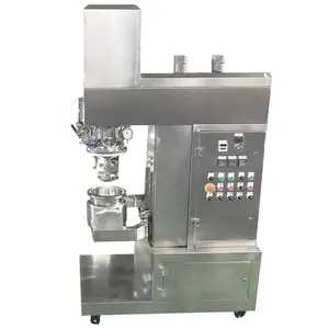Stainless steel 10L small volume lab using vacuum homogenizing emulsifying mixer machine for sale