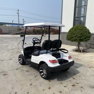 Carrito de Golf Eléctrico Blanco de 4 Plazas, 48 V, Vehículo de Baja Velocidad, Faros LED, Alcance de 30-50 km, Uso Industrial - Product Image 4