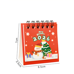 <span class=keywords><strong>Calendrier</strong></span> <span class=keywords><strong>de</strong></span> <span class=keywords><strong>l</strong></span>'Avent <span class=keywords><strong>de</strong></span> Noë<span class=keywords><strong>l</strong></span> 2026 personnalisable, écologique, format mini, pour bureau, impression papier, 7x6,5 cm, PinGlory Office - Product Image 6