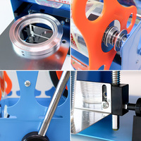 Machine à sceller manuelle intelligente pour café, boisson, thé à bulles, gobelet ou récipient en plastique pour gobelet