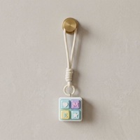 Porte-clés anti-stress mécanique imprimé en 3D, style tendance, avec personnalisation de lettres et symboles