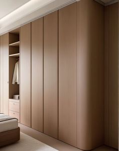 Armoire de style moderne du milieu du siècle, armoire de chambre à coucher personnalisée, meubles de vestiaire conçus sur mesure - Product Image 6