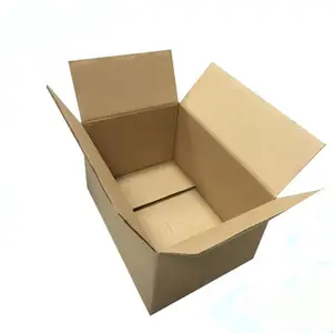 Custom Plain Brown Paper Corrugated Small Shipping Carton Box