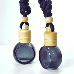 8ml Dark Flat Sphere Leak Proof Sealed <strong>Car</strong> <strong>Diffuser</strong> Glass Bottles <strong>Car</strong> Perfume Bottles Glass - Product Image 4