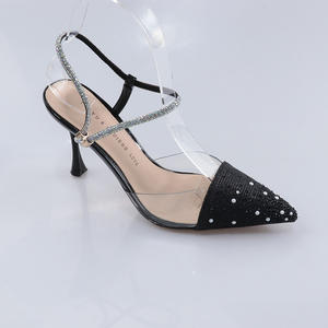 Escarpins d'été tendance pour femme Taiyu 2026, personnalisés par le fabricant, à talon aiguille <span class=keywords><strong>transparent</strong></span>, sexy, à bout pointu, à enfiler - Product Image 1