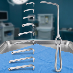 Ensemble d'instruments chirurgicaux Kocher Langenbeck pour la chirurgie générale, classe I, certifié CE, fonctionnement manuel - Product Image 3