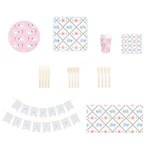 Juego de Vajilla Desechable DAMAI para Fiesta de Pascua, Platos de 9 Pulgadas, Servilletas de 7 Pulgadas, Vasos de 9 oz, para Decoraciones del Festival de Pascua - Product Image 2