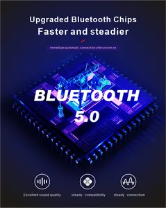 2024 Headset 5.0 Bluetooth pintar laris earphone teknologi kacamata konduksi tulang musik