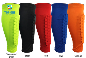 TopOne Protège-tibias de football élastiques légers Protège-mollets en mousse EVA Protecteur de football pour enfants adultes Protection des jeunes - Product Image 2