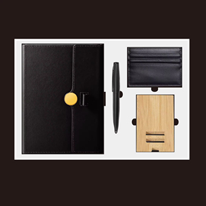 2025 Wholesale PU Leather Notebook Gift Set Corporate Promotional <b>Present</b> Items for Company Business Diary Gift Set for Men - Product Image 6