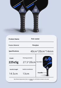 Raqueta de Pickleball de Alto Rendimiento para Jugadores Avanzados que Buscan Efecto de Rotación - Product Image 3