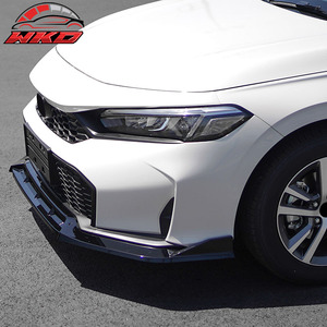 Compatible con Honda Civic 25-26, Estilo IKON, 3 Piezas, Spoiler Delantero para Parachoques, Negro Brillante, Accesorios Automotrices - Product Image 2