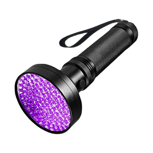 Linterna UV de Aluminio con 100 LED <span class=keywords><strong>Ultravioleta</strong></span> de 395nm, Ultra Brillante, para Detectar Orina de Perros y Gatos - Product Image 1