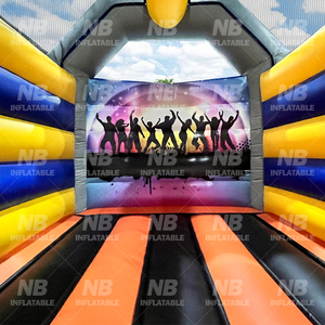 <b>Inflatable</b> <b>House</b> & Castle With PVC Material EN71 Certified 4x4m Capacity for Kids Adults <b>House</b> Commercial <b>Inflatable</b> Boun - Product Image 5
