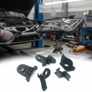 Kit de reparación de faros (5 piezas) lado izquierdo para compatible con Seat Leon OEM 5F0998225 - Product Image 3