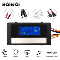 Interrupteur tactile intelligent à six boutons avec lecture musicale, 5A 60W 12V