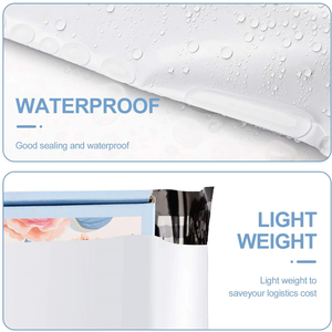 Sobres de Poliéster Blancos de 6x9 Pulgadas, Bolsas de Envío Pequeñas Autosellables, Sobres de Correo Impermeables para Joyería y Cosméticos - Product Image 1
