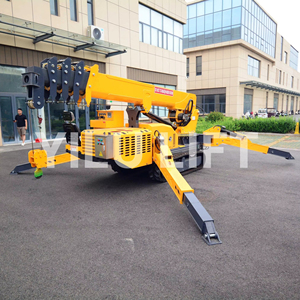 מנוף עכביש זחלי הידראולי בגובה הרמה של 10.8 מטר לשימוש נרחב - Product Image 3