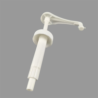 Gratis sampel Dispenser penyemprot pompa plastik untuk sirup 38/400 mulut panjang 5 8 10CC dosis besar untuk botol