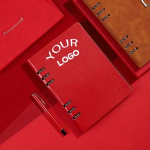Popular Personalized Custom Printing School Brand <b>Note</b> <b>Book</b> Pu <b>A5</b> Notebook Customizable Logo - Product Image 2